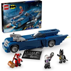 DC Batman: Batman with The Batmobile vs. Harley Quinn & Mr. Freeze-by-Lego