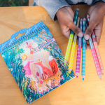 King Fox 6 Jumbo Color Pencils - Image 2