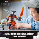 Marvel Thor vs. Surtur Construction Figure - Image 2