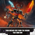 Marvel Thor vs. Surtur Construction Figure - Image 3