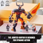 Marvel Thor vs. Surtur Construction Figure - Image 4