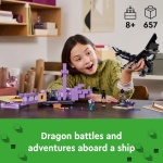 Minecraft The Ender Dragon and End Ship - Image 2