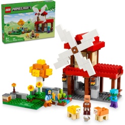Minecraft The Windmill Farm-by-Lego