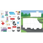 My First Color-By-Sticker Book - Cars, Trucks, & Trains - Image 6