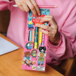 Sweet Celebration 6 Jumbo Color Pencils - Image 2