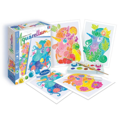Aquarellum Mini Unicorns-by-Sentosphere