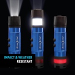 Mini 3-in-1 Flashlight - Blue - Image 7