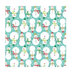 Snowman Celebration Gift Wrap - Roll-by-The Gift Wrap Company