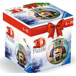 3D Holiday Nutcracker 56pc Puzzle-by-Ravensburger