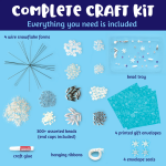 Beaded Snowflake Ornaments - Image 3