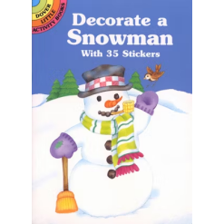 Decorate a Snowman-by-Dover Publications