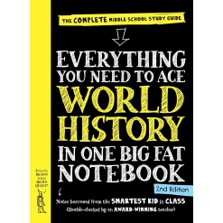 Everything You Need to Ace World History in One Big Fat Notebook-by-Workman Publishing