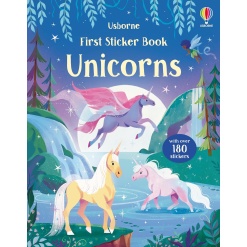 First Sticker Book Unicorns-by-Usborne