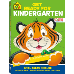 Get Ready For Kindergarten Workbook-by-School Zone