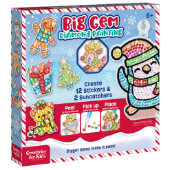 Holiday Big Gem Diamond Painting-by-Creativity for Kids
