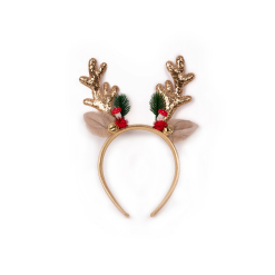 Holiday Rudolph Headband-by-Great Pretenders