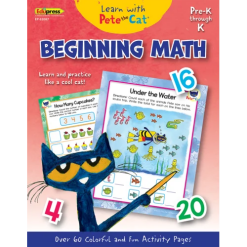 Learn with Pete the Cat: Beginning Math-by-Teacher Created Resources