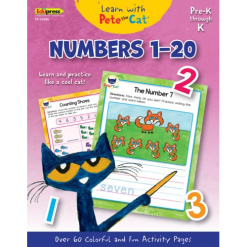 Learn with Pete the Cat: Numbers 1-20-by-Teacher Created Resources