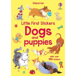 Little First Stickers Dogs and Puppies-by-Usborne