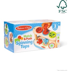 Match & Push Spinning Tops-by-Melissa & Doug