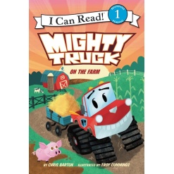 Mighty Truck on the Farm (I Can Read Level 1)-by-Harper Collins