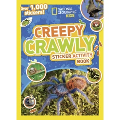 National Geographic Kids Creepy Crawly Sticker Activity Book-by-National Geographic