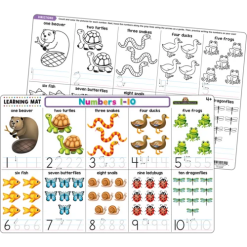 Numbers 1-10 Learning Mat-by-Teacher Created Resources