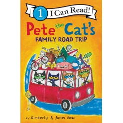 Pete the Cat’s Family Road Trip (I Can Read Level 1)-by-Harper Collins