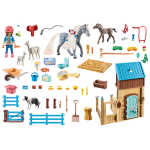 Playmobil Horse Stall with Amelia and Whisper - Image 2