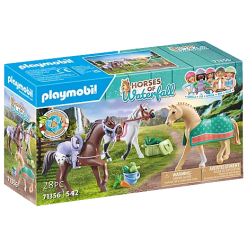 Playmobil Three Horse Set-by-Playmobil