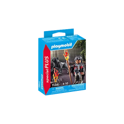 Playmobil Warrior with Wolf-by-Playmobil
