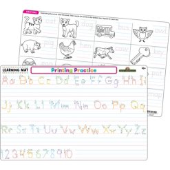 Printing Practice Learning Mat-by-Teacher Created Resources