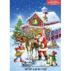 Ready Reindeer Chocolate Advent Calendar-by-Vermont Christmas Company