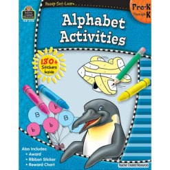 Ready-Set-Learn: Alphabet Activities PreK-K-by-Teacher Created Resources