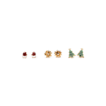 Snowman Pierced & Clip On Earrings - Image 3