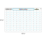 Subtraction Learning Mat - Image 3