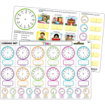 Time Learning Mat-by-Teacher Created Resources