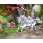 Unicorn Paint & Play Suncatcher - Image 2