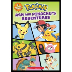 Ash and Pikachu's Adventures (Pokémon Classic Chapter Books)-by-Scholastic