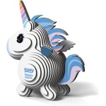 Eugy 3D Cardboard Model Sky Unicorn - Image 4