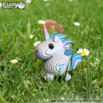 Eugy 3D Cardboard Model Sky Unicorn - Image 8