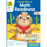 Math Readiness Grades K-1 Press-Out Workbook-by-School Zone