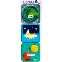 Play Tab Activity Square Set 4-by-Fat Brain Toys