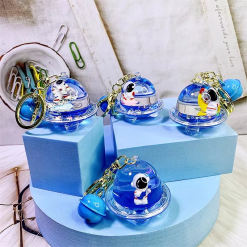 Astronaut UFO Floaty Key Charm-by-BC USA