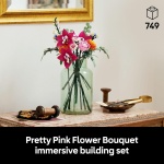 Botanicals Pretty Pink Flower Bouquet - Image 2