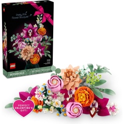 Botanicals Pretty Pink Flower Bouquet-by-Lego