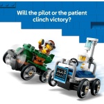 City Airplane vs. Hospital Bed Race Car Pack - Image 4