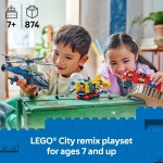 Fire Truck & Submarine Remix-by-Lego