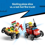 City Pizza vs. Fire Truck Race Car Pack - Image 3