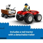City Red Farm Tractor with Trailer & Sheep - Image 5